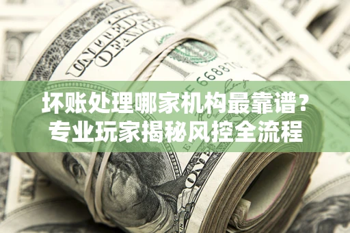 武汉坏账处理哪家机构最靠谱？专业玩家揭秘风控全流程