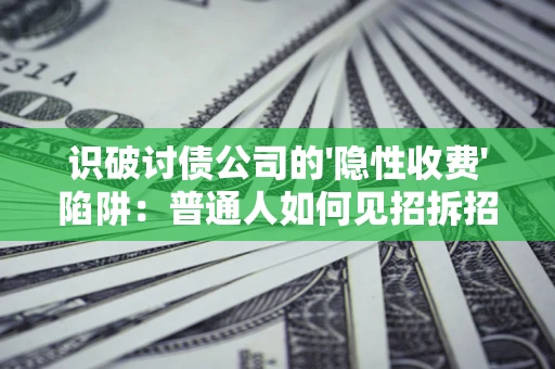 武汉识破讨债公司的'隐性收费'陷阱：普通人如何见招拆招？
