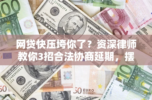 武汉网贷快压垮你了？资深律师教你3招合法协商延期，摆脱暴力催收！