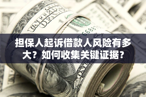 武汉担保人起诉借款人风险有多大？如何收集关键证据？