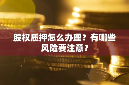 武汉股权质押怎么办理？有哪些风险要注意？