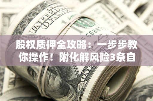 武汉股权质押全攻略：一步步教你操作！附化解风险3条自救法则