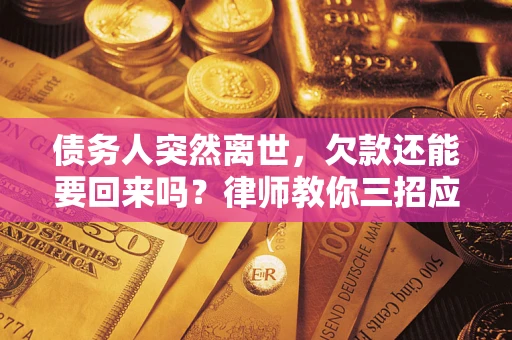 武汉债务人突然离世，欠款还能要回来吗？律师教你三招应对