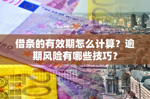 武汉借条的有效期怎么计算？逾期风险有哪些技巧？