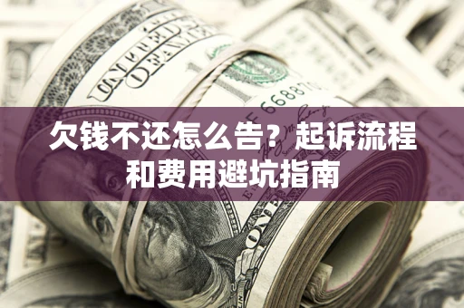 武汉欠钱不还怎么告?起诉流程和费用避坑指南 武汉欠钱不还怎么告?起诉流程和费用避坑指南